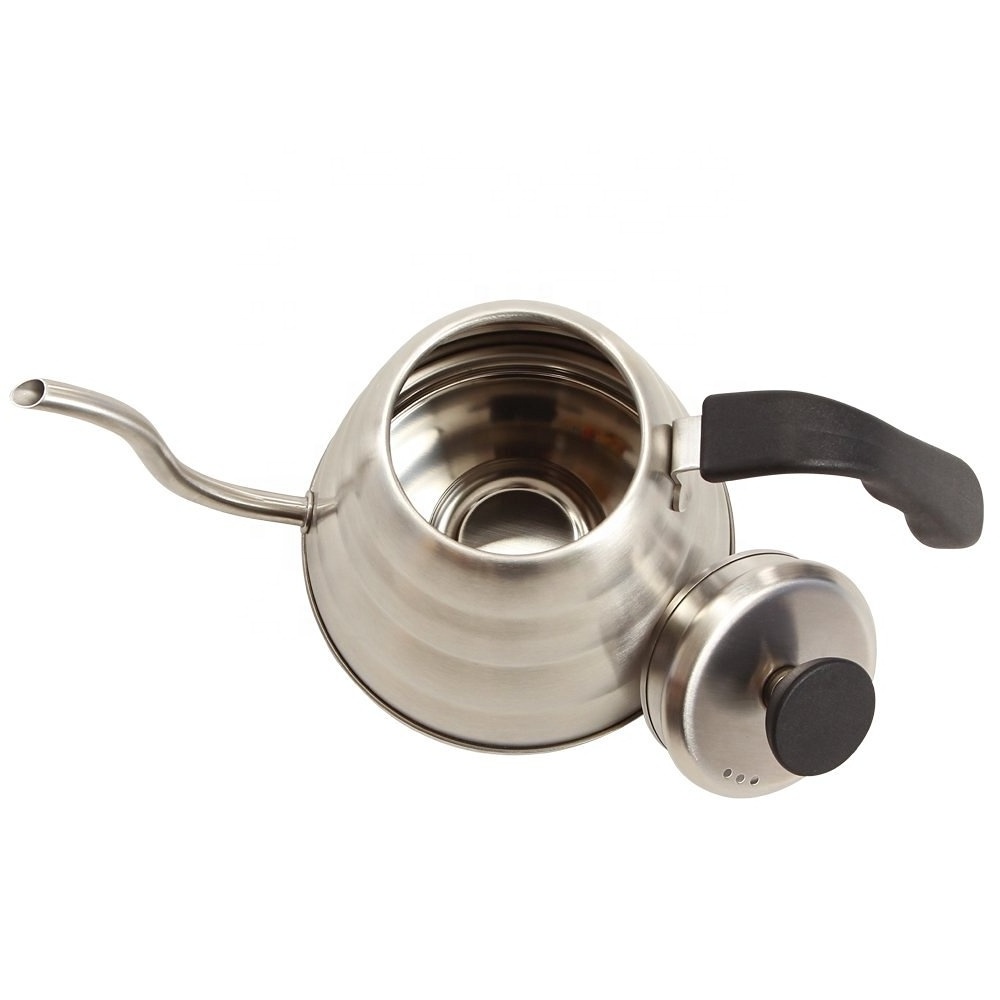 1.2L Gooseneck Kettle with Thermometer Coffee & Tea Sets Stainless Steel, 304  1000pcs 0.8L/1.2L