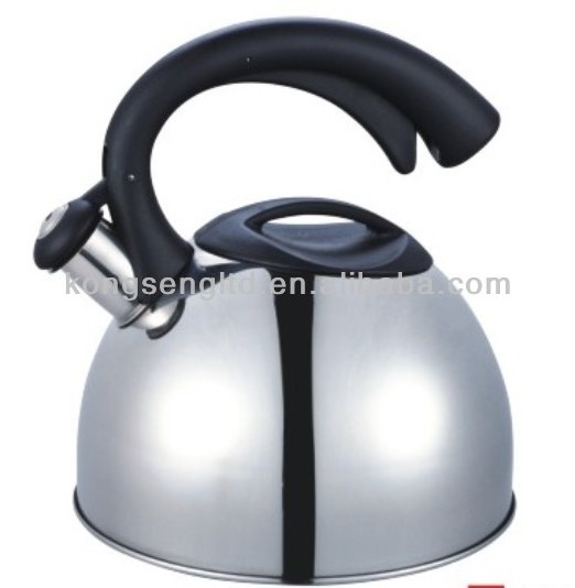 Heat retention stainless steel whistling water tea kettle for induction cooker