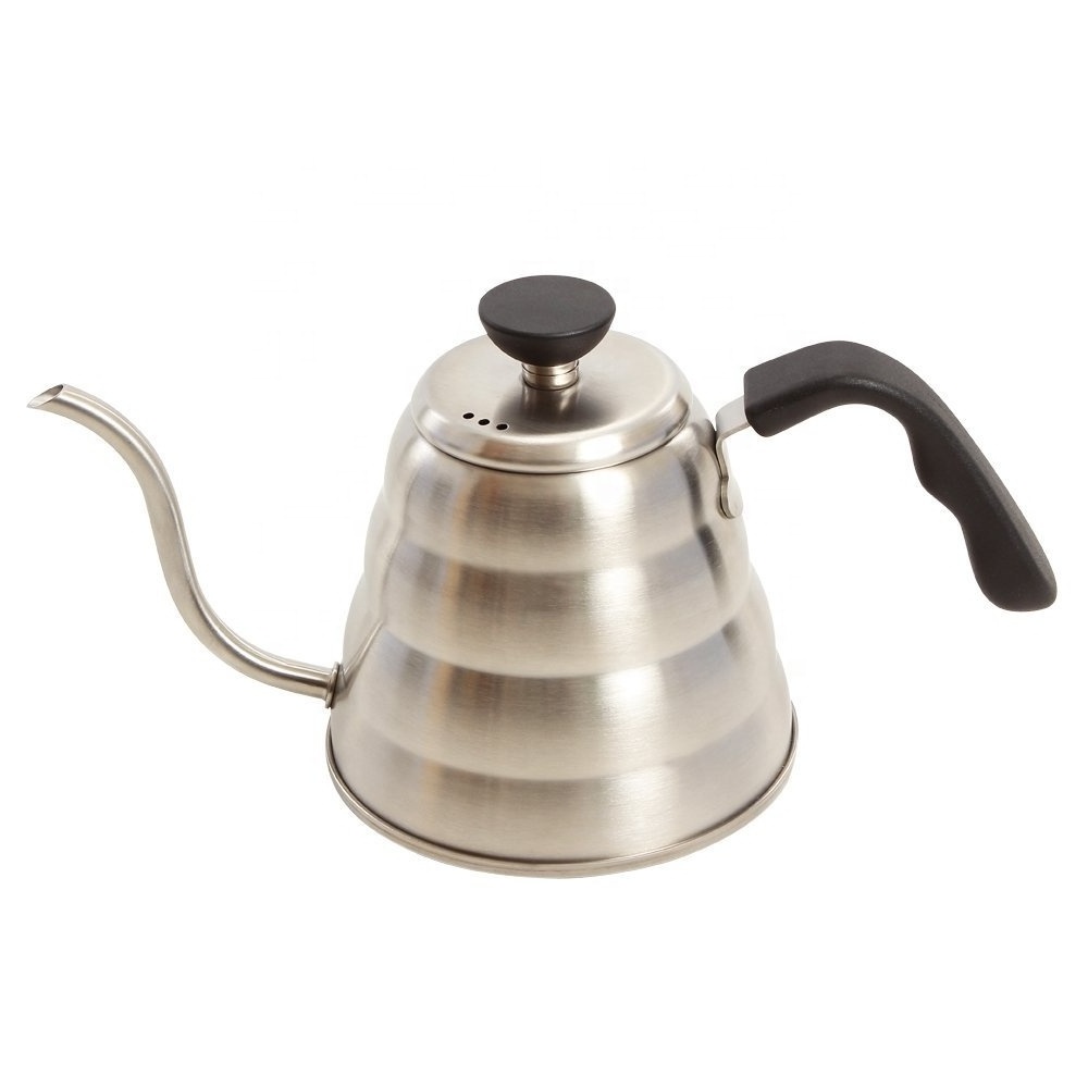 1.2L Gooseneck Kettle with Thermometer Coffee & Tea Sets Stainless Steel, 304  1000pcs 0.8L/1.2L