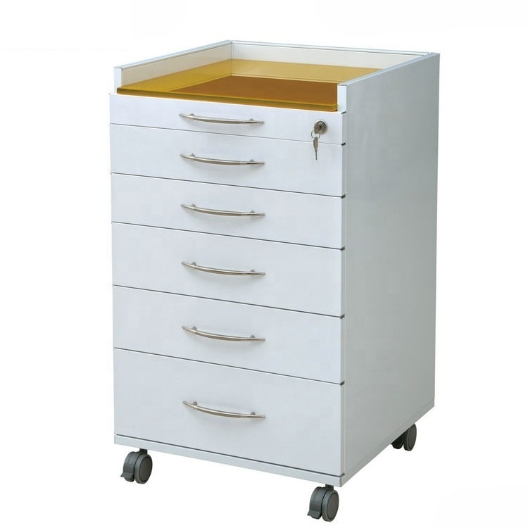 5Drawers Dental Clinic Furniture Dental Mobile Cabinet