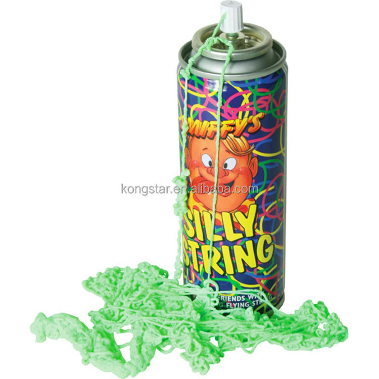 Wedding decoration silly string spray for party