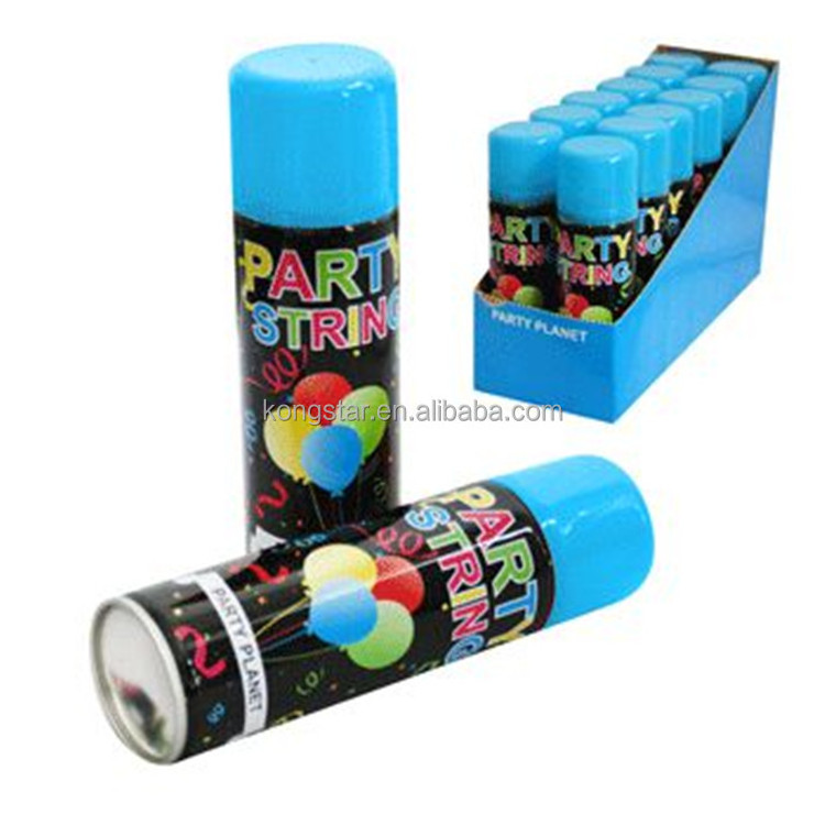 Wedding decoration silly string spray for party