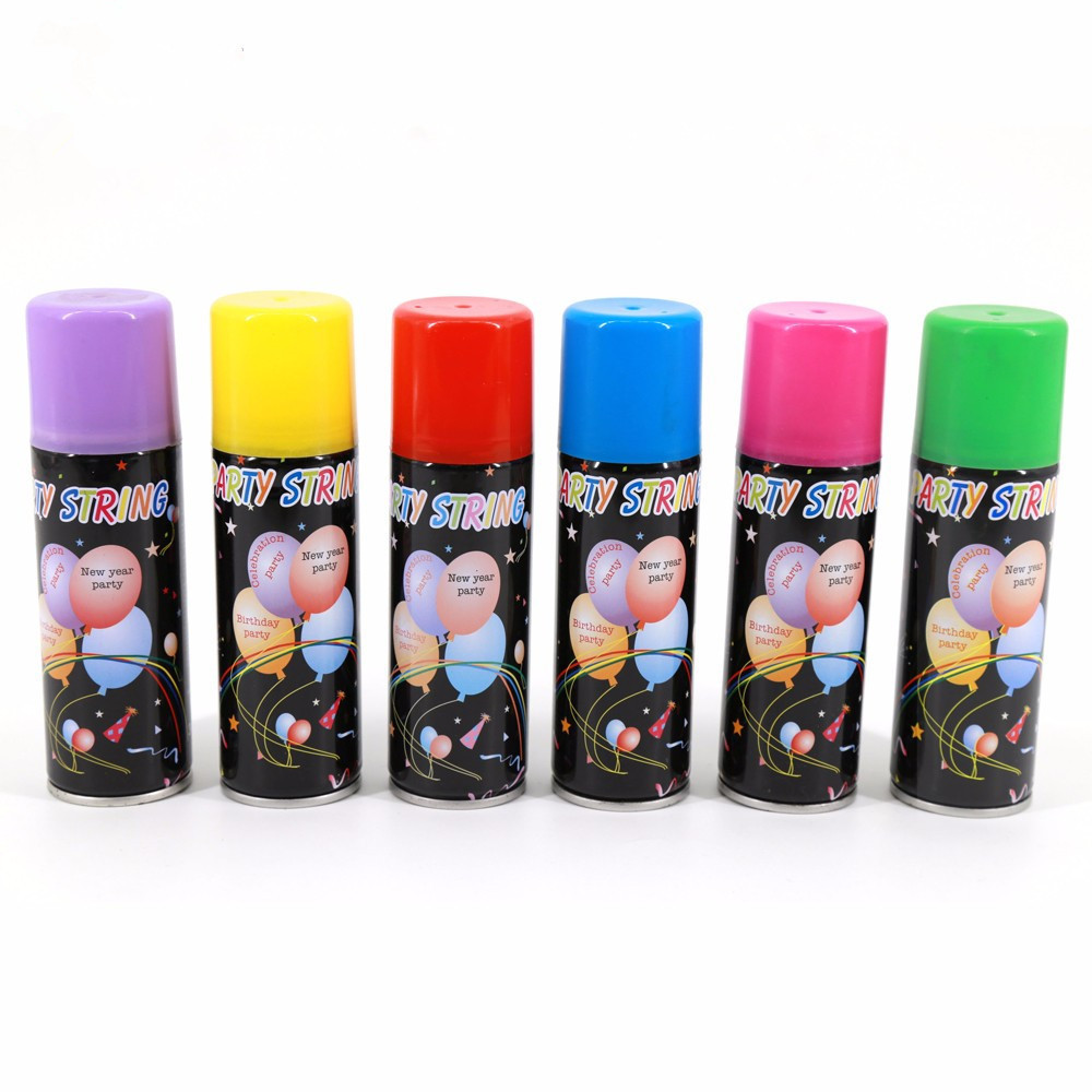 Wedding Birthday Party Supplies Aerosol Party String Silly String Spray