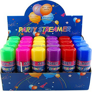 Wedding decoration silly string spray for party