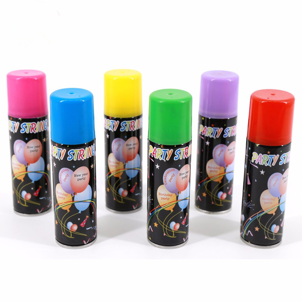 Wedding Birthday Party Supplies Aerosol Party String Silly String Spray