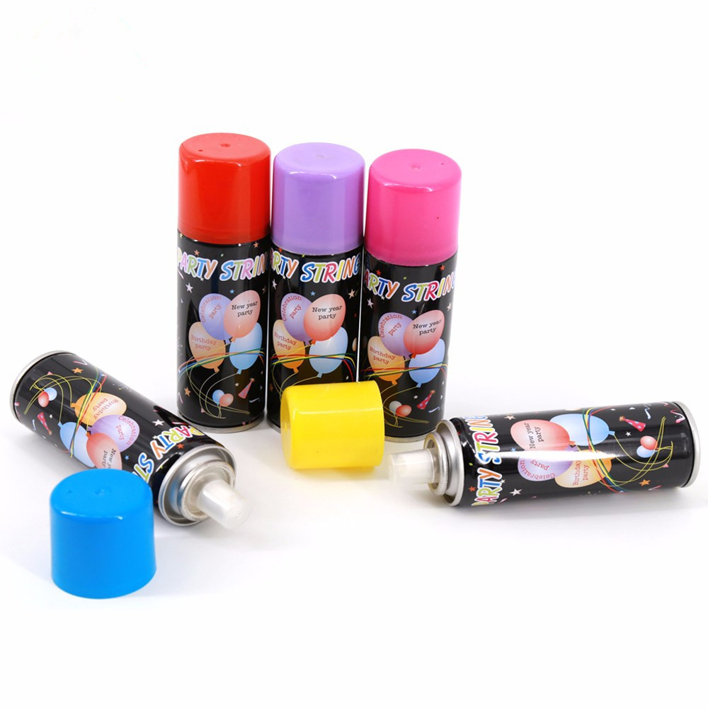 Wedding Birthday Party Supplies Aerosol Party String Silly String Spray