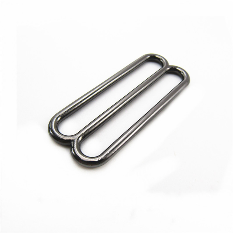 High Quality Bag Accessories Square 50mm Metal Tri Glide Adjust Slider Buckle For Bags