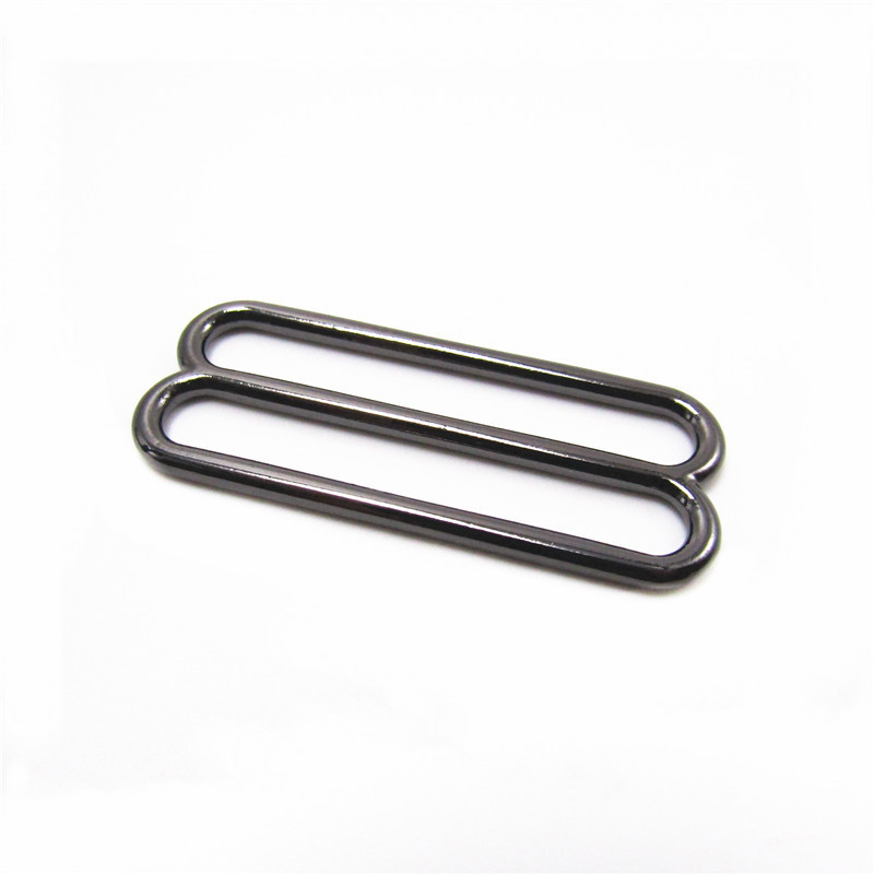 High Quality Bag Accessories Square 50mm Metal Tri Glide Adjust Slider Buckle For Bags