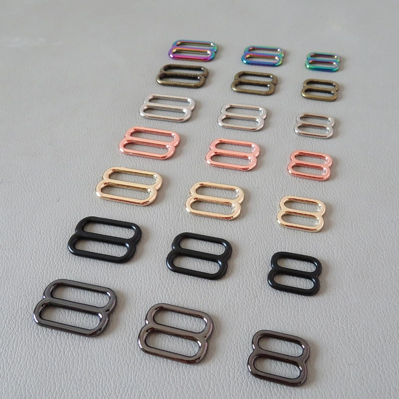 Dog Collar Metal Buckle 10/15/20/25/38mm High Quality Pet Collar Metal Hardware Rose Gold Side Release Buckle