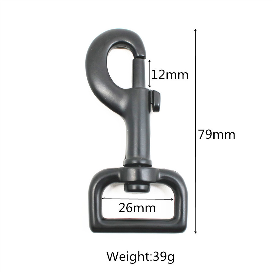 Snap Hooks for Dog Leash Collar Linking Metal Buckle Eye Bolt Trigger Clip for Spring Pet Buckle Purse Bag Making Crafts DIY