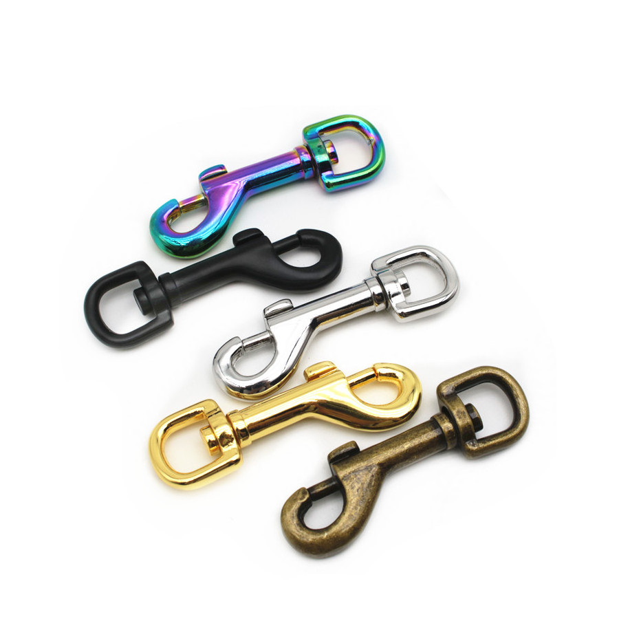 15mm 20mm 25mm Metal Carabiner Strap Seat Belt Buckle DIY Bag Pet Dog Leash Lobster Clip Hook Sewing Accessory Snap Clasp