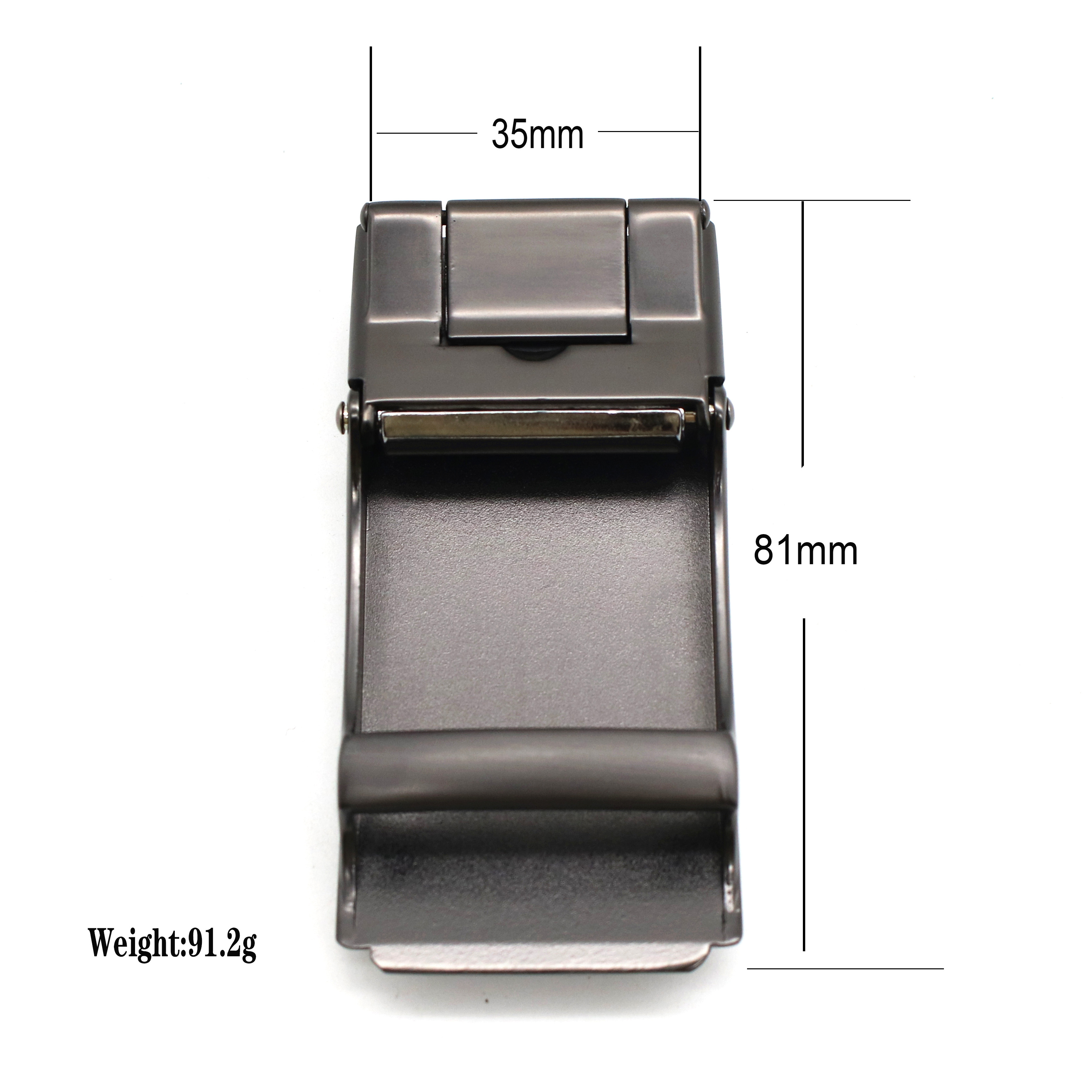 Factory Direct 35mm Metal Buckle Automatic Buckle Without Teeth Logo Custom Belt Buckles