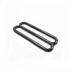 High Quality Bag Accessories Square 50mm Metal Tri Glide Adjust Slider Buckle For Bags