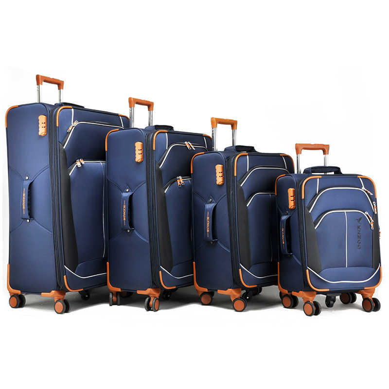 KZNGS suitcase luggage 20 years factory wholesale  OEM ODM trolley travel luggage sets