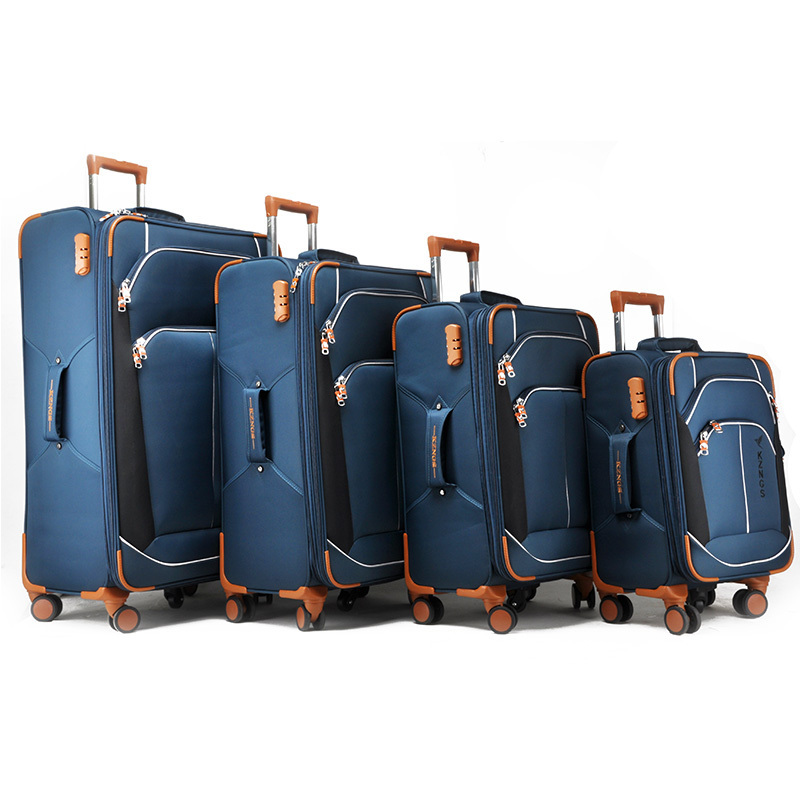 KZNGS suitcase luggage 20 years factory wholesale  OEM ODM trolley travel luggage sets