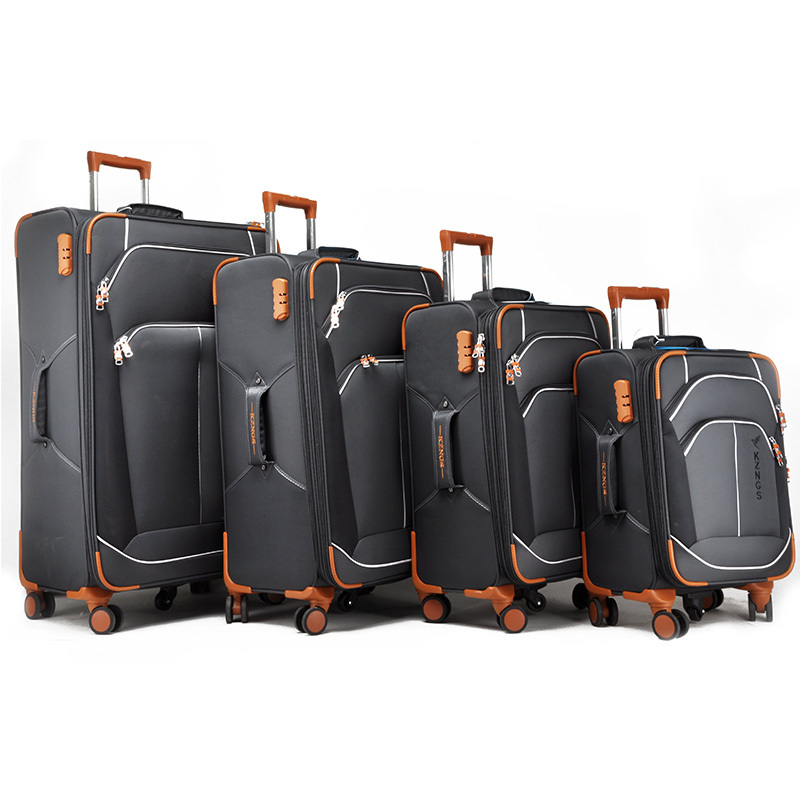 KZNGS suitcase luggage 20 years factory wholesale  OEM ODM trolley travel luggage sets