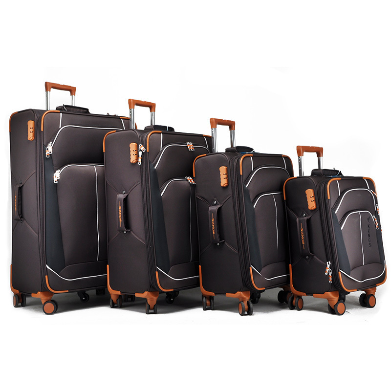 KZNGS suitcase luggage 20 years factory wholesale  OEM ODM trolley travel luggage sets