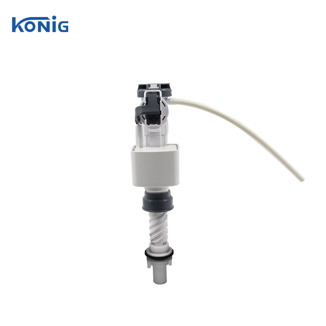 Toilet flush valve fill valve for one piece toilet