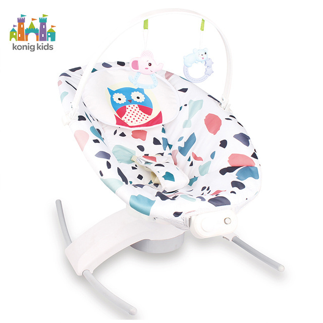 Konig Kids New 2 In 1 Baby Swing For Infants Motorized Vibrating Chair Swing Baby Products Baby Bouncer Rocking Rocker Napper