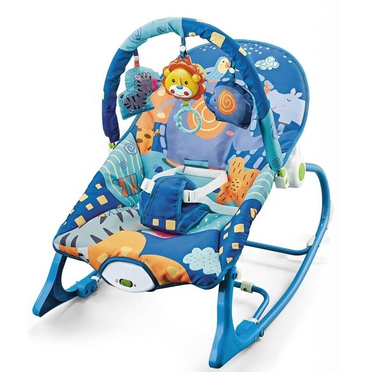 Konig Kids Baby Bouncer Seat With Music Soothing Baby Swing Chair Baby Rocker Napper Chair