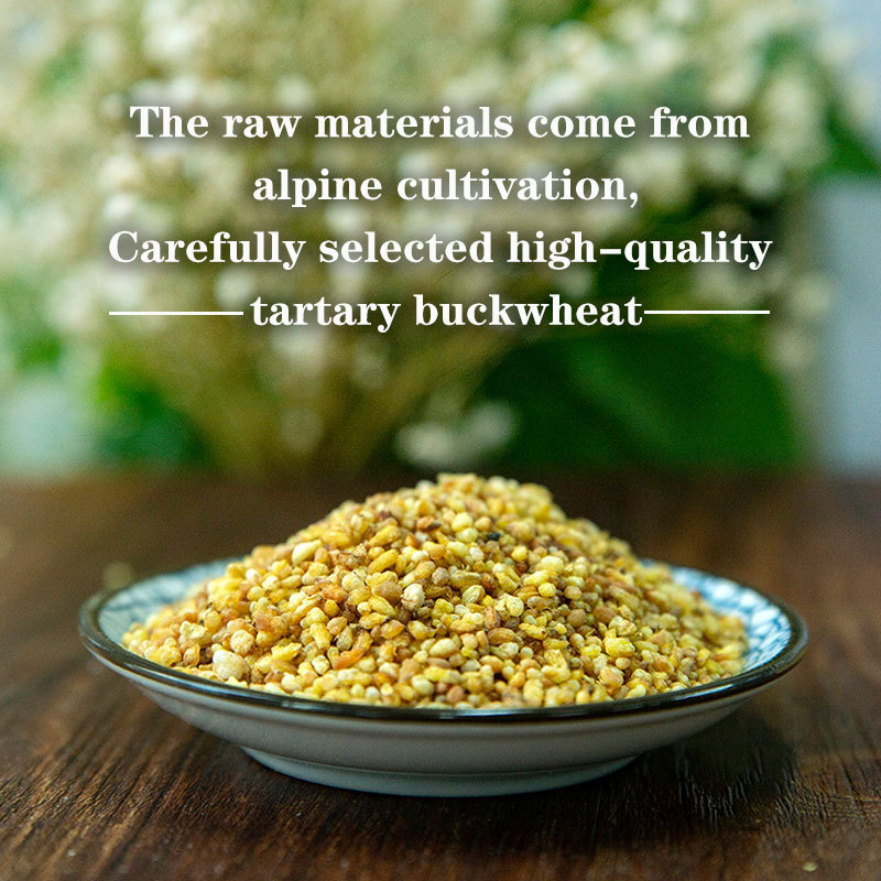 Hot selling healthy organic detoxification slimming buckwheat tea granules yellow tartary buckwheat tea enhances immunity