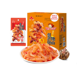 Korea's top brand 600g slimming and fat-reducing delicious spicy snow konjac healthy green organic konjac latiao