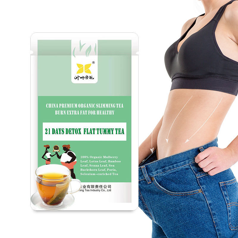 Sliming 21 day custom tea divina detox flat tummy tea instant weight loss detox tea slim fit greens cleanse