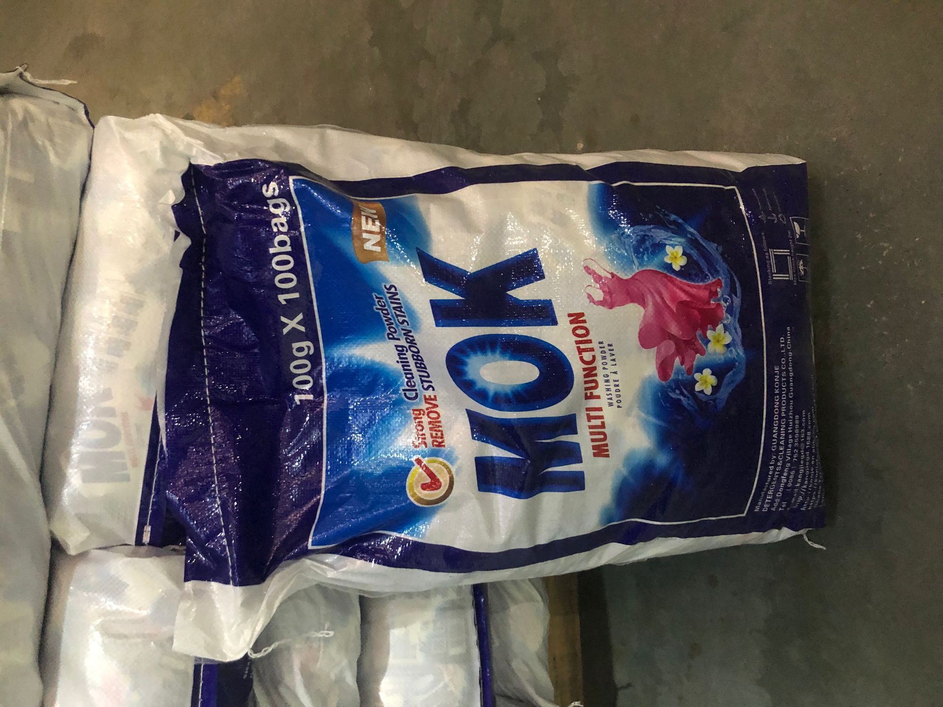 OEM Bulk laundry Powder detergent Deep Cleaning Mild Laundry Soap Washing Bright White Powder Professional Factory