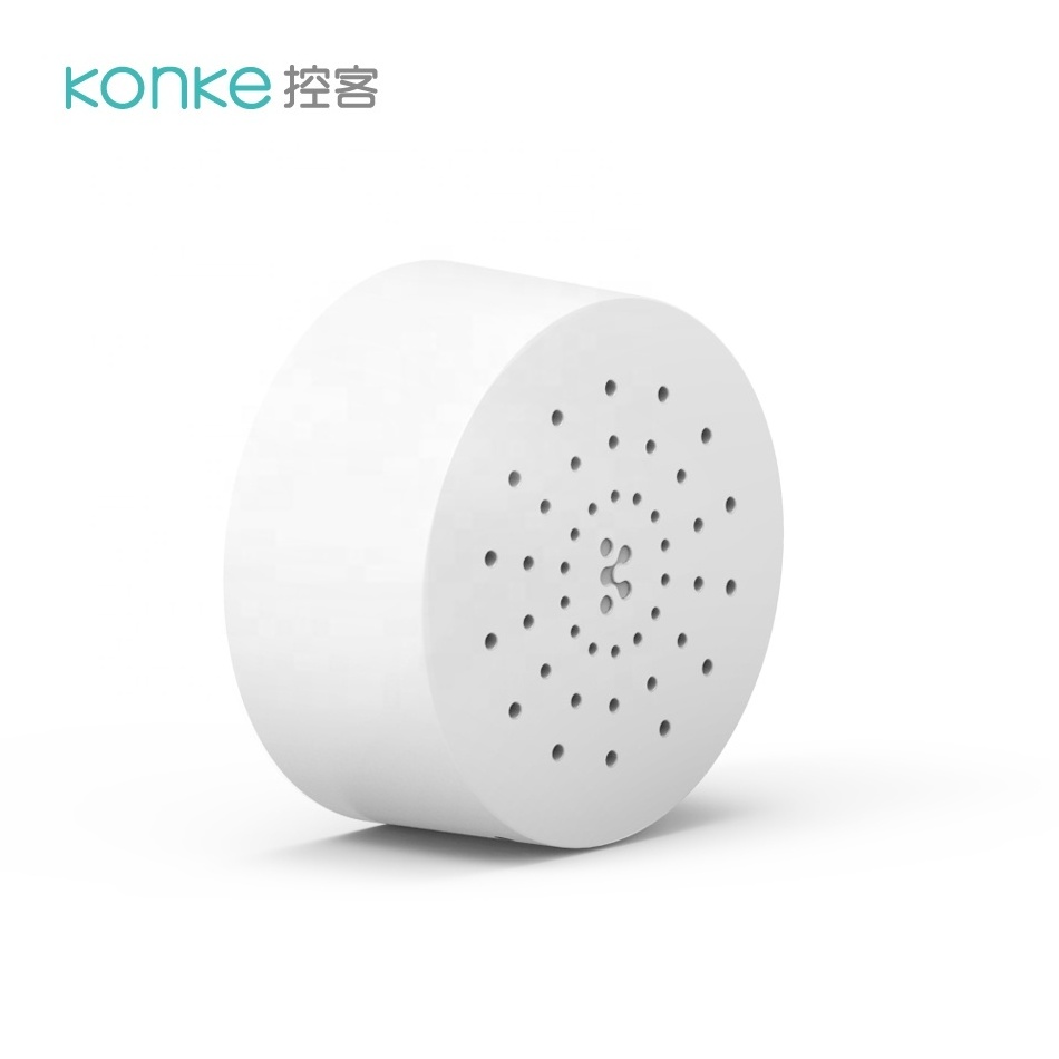 smart home system zigbee iot solution Konke wireless remote zigbee hub with motion sensor door and window sensor