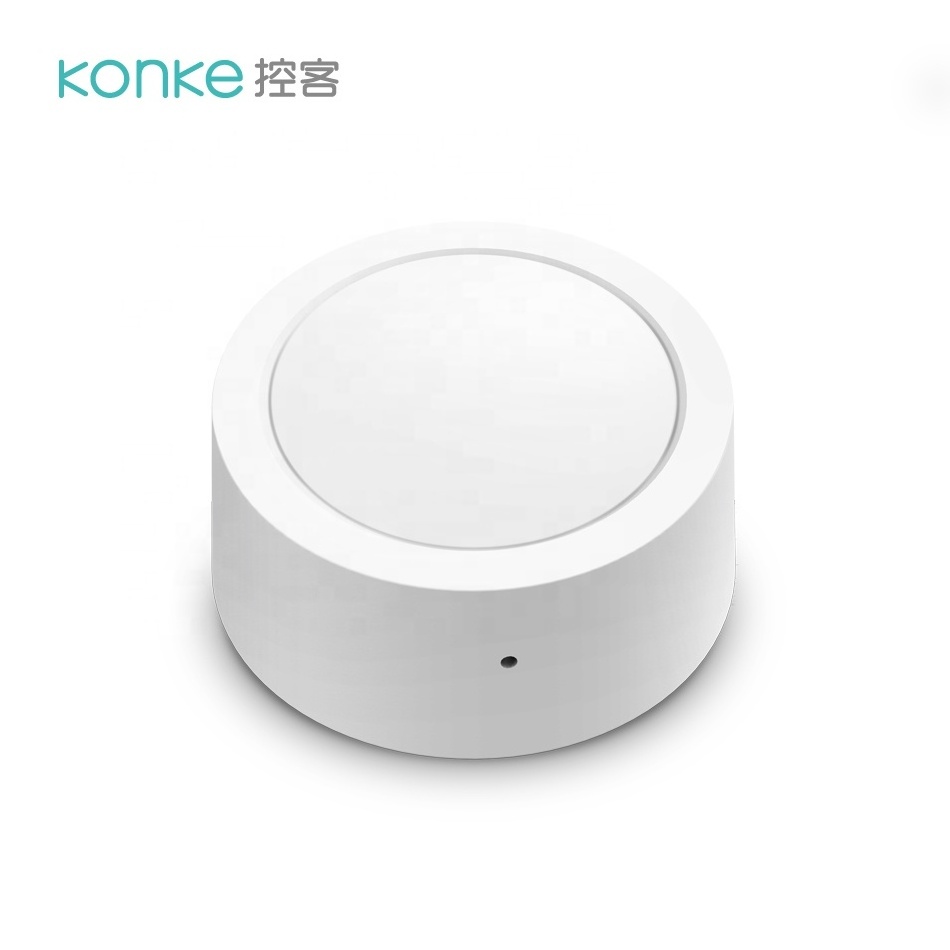 smart home system zigbee iot solution Konke wireless remote zigbee hub with motion sensor door and window sensor