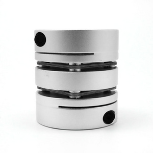 Diameter 26mm Length 35mm Disc Coupling Aluminum Alloy Double Diaphragm Clamp Series Shaft Couplings 6*8mm