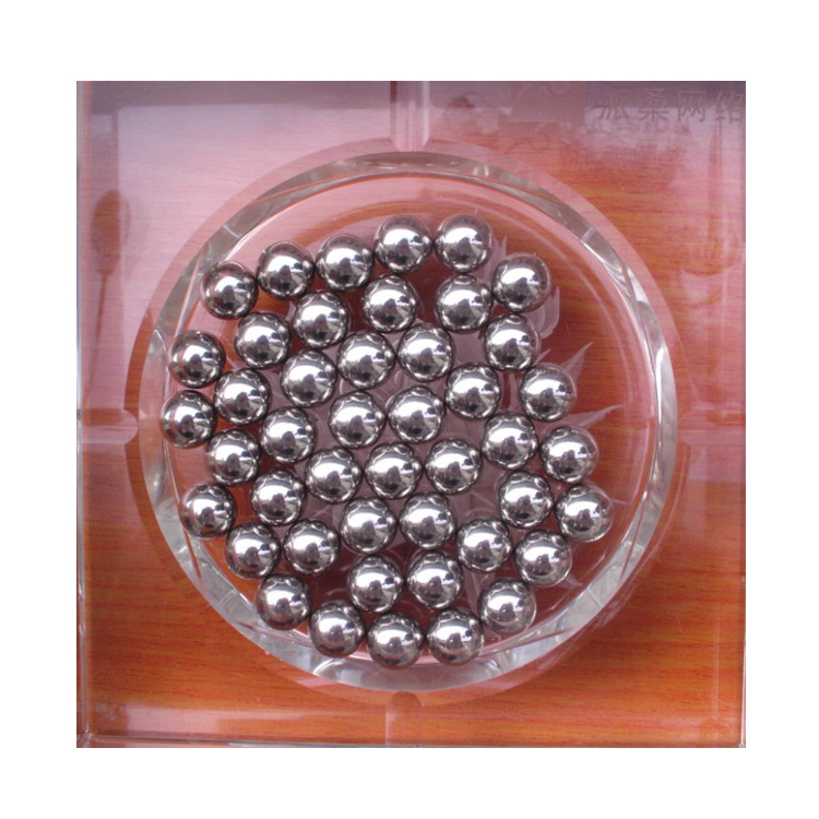 High hardness chrome bearing steel balls 2.38mm 3.5mm Solid Stainless Steel Ball