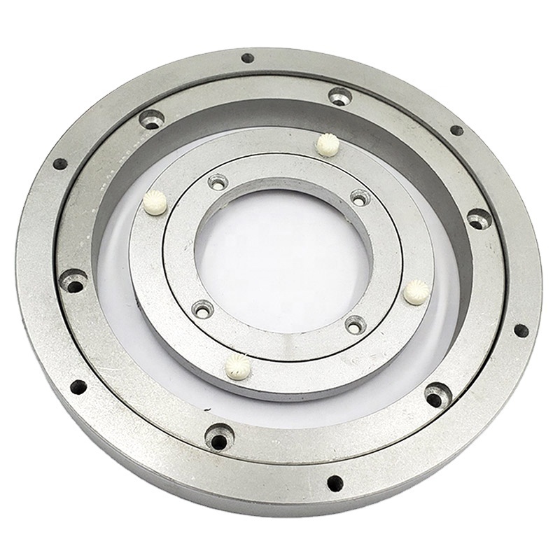 Aluminum 14 inches 350mm lazy susan bearing swivel plate swivel seat base lazy susan turntable for table