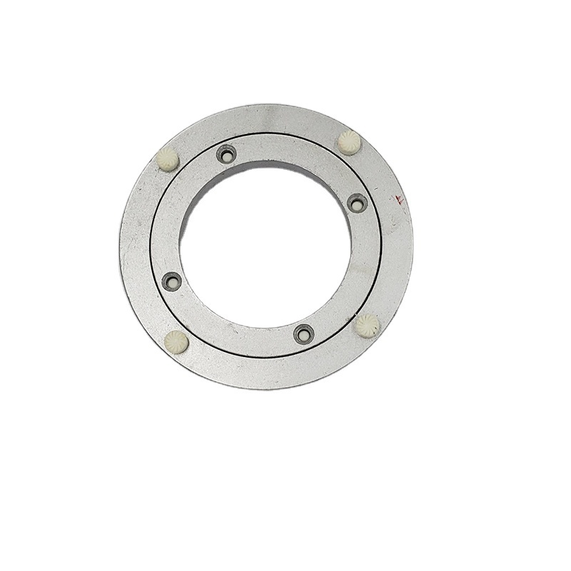 Swivel Plate Furniture Hardware Rotating Mechanism Revolving Ring 200 mm 8 inch Aluminum Round Turntable Lazy Susan Bearing