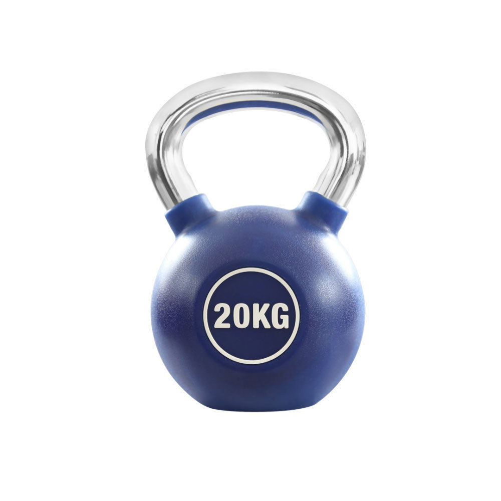 High Quality Comfortable Grip CPU Kettlebell Bright Color Standard Competitive Kettlebell 8KG 10KG 12KG 14KG