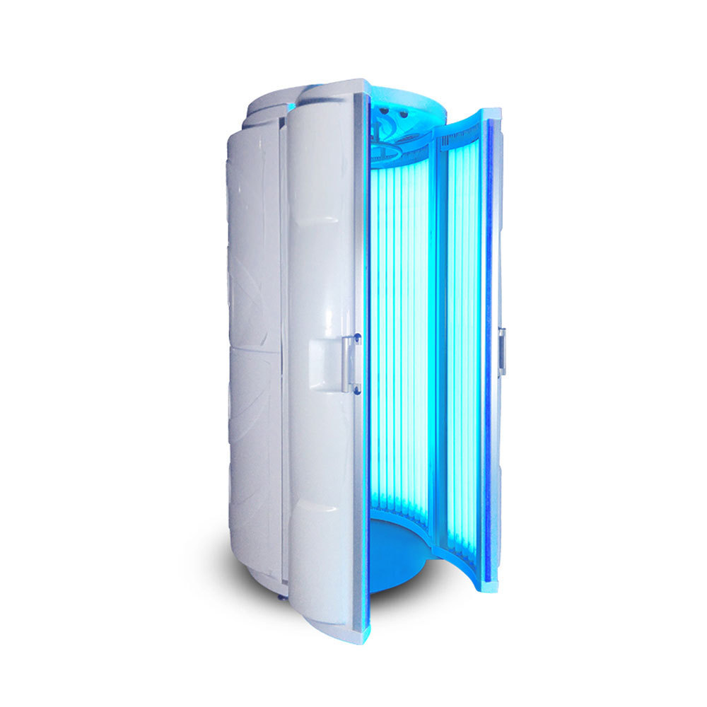 2021 ce approved megasun solarium uv sun bed stand up tanning sunbed for sun shower