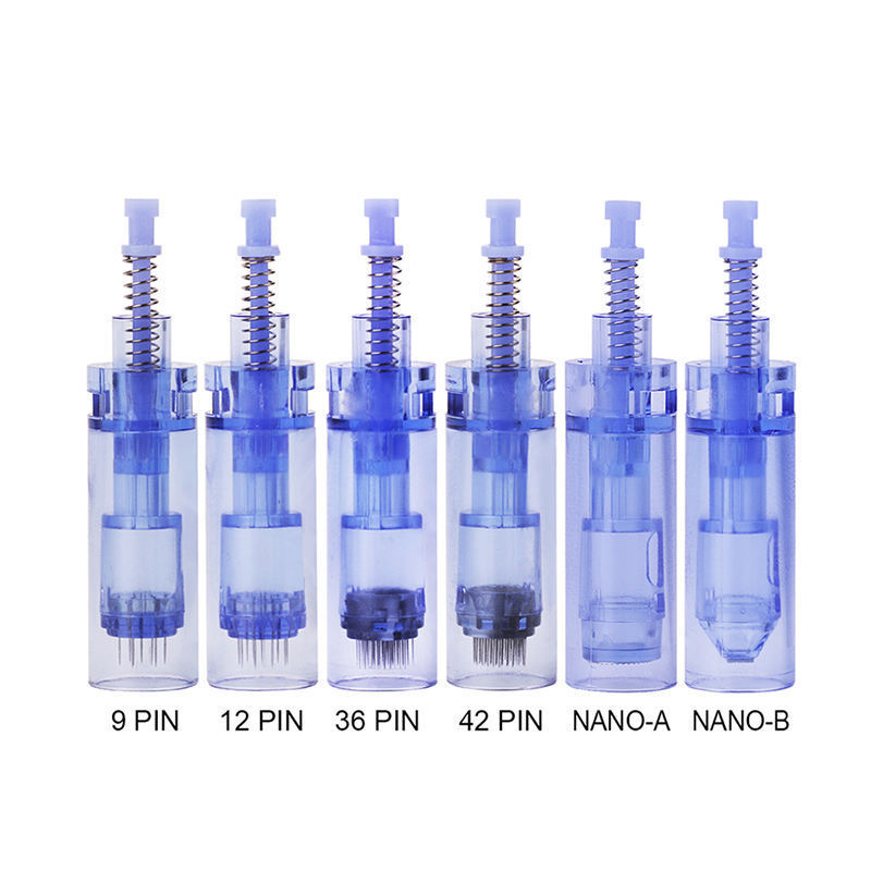 Wholesale dr pen A6 / A1 microneedling cartridge 9/12/36/42/nano pins micro needle