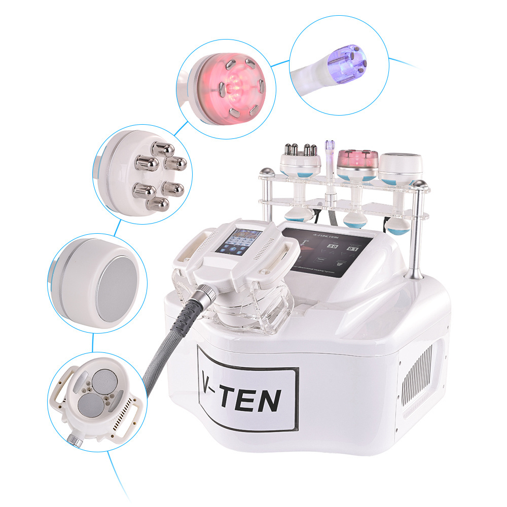 Professional 5 in 1 V ten big vacuum rf massage body slimming vela V10 shaping machine portable