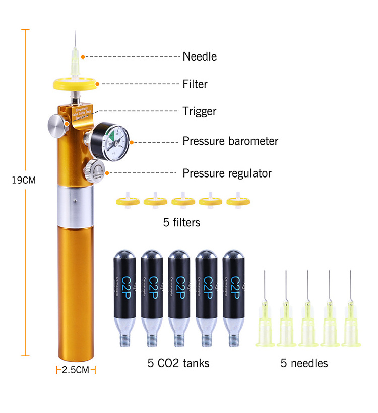 Konmison portable CDT carboxy CO2 therapy machine