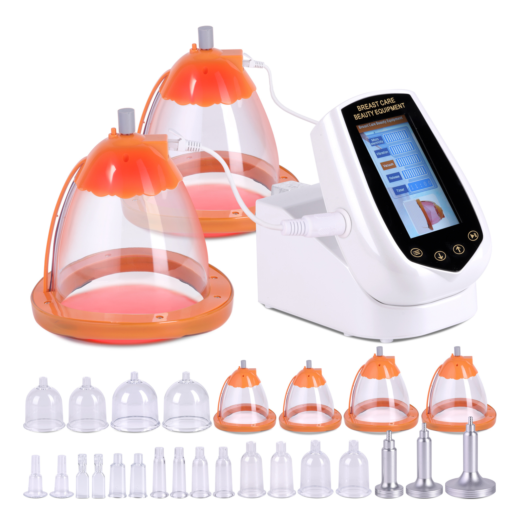 New butt breast enlargement vibrating massager machine vacuum therapy breast enhancement machine