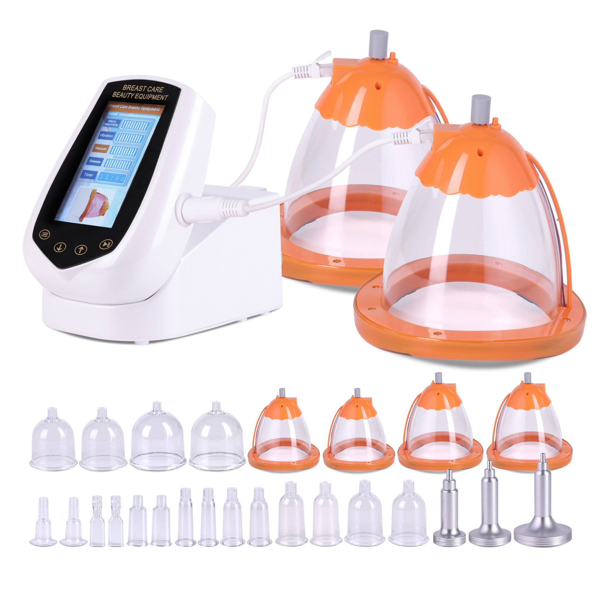 New butt breast enlargement vibrating massager machine vacuum therapy breast enhancement machine