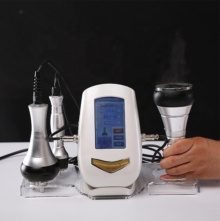 2020 3 in 1 cavitation 40k facial rejuvinate rf professional cellulite removal machine