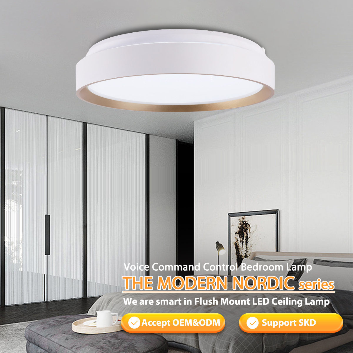 LED Ceiling Lamp Sensor Control Smart Home 18W 25W 50W pakistan light Round Led Ceiling Light