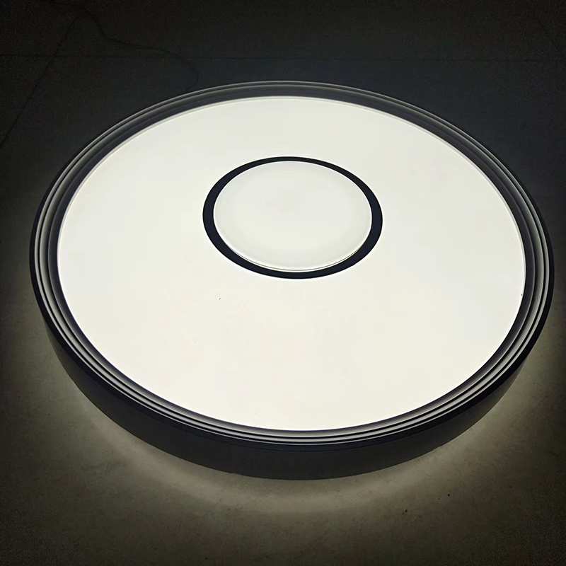 Nordic Style 54w large Modern double circle Living Room acrylic round ceiling lighting lamp ceiling lighting modern For Home