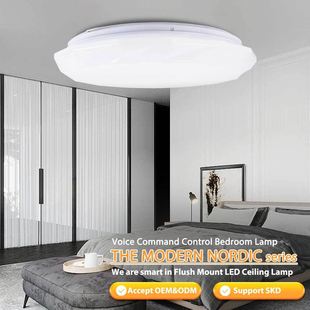 Dimmable 3cct Led Ceiling Light 12 Inch Fixture 24W Ceiling Mounted Led Light Fixtures Round Led Ceiling Lamp Small Plastic 90