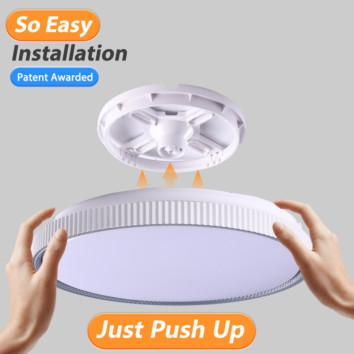 China Manufacturer White Black Ultra-Thin Ceiling Flush Mount Lamps LED Light for Home Hotel Office Round Modern Ceiling Lights