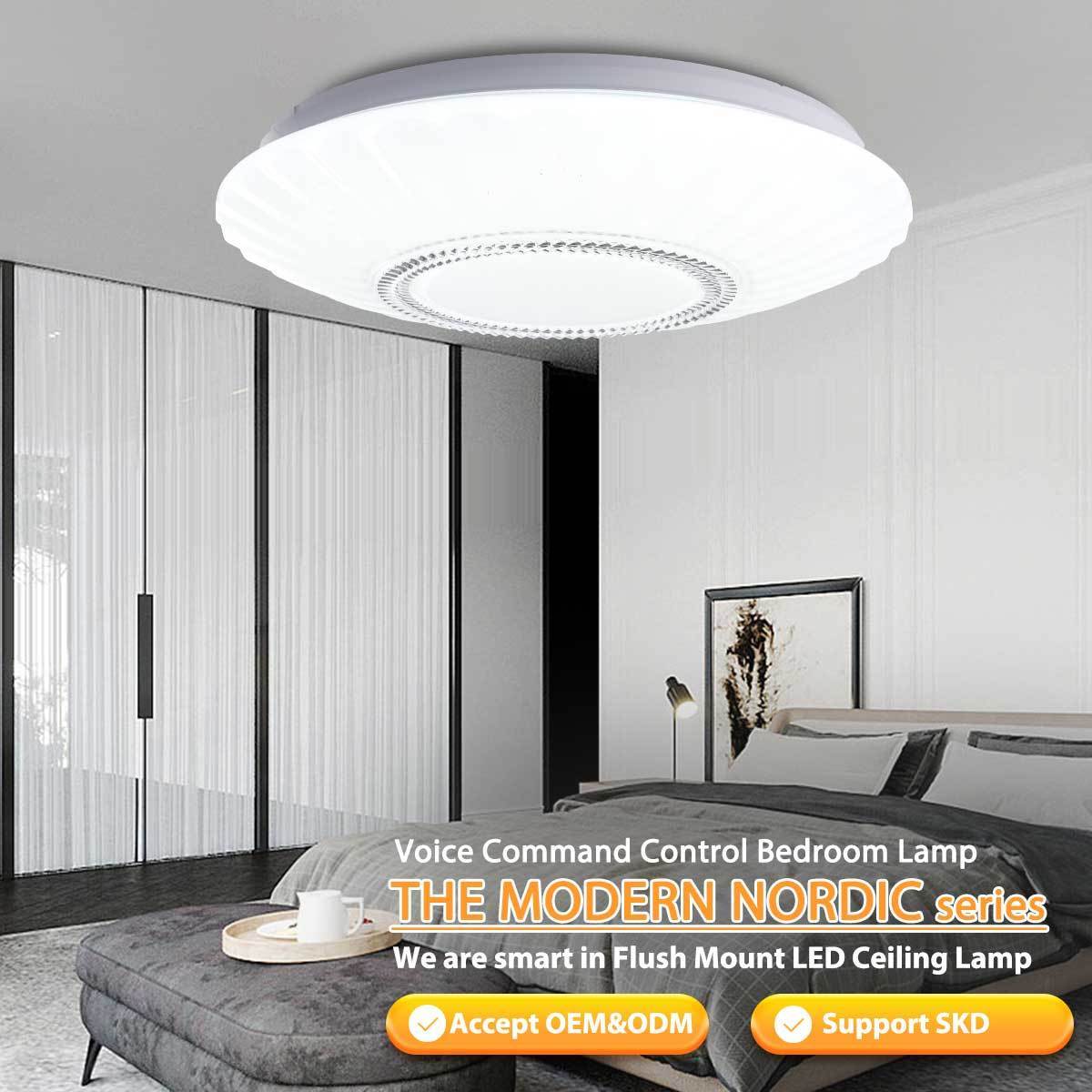 Surface mounted Hot Sell Modern Minimalist Round Flat Surface Mount Homeuse Indoor Led Ceiling Lamps