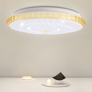 Super Slim Flush Mount CCT adjustable 20W 32W Surface Mount LED Light Fixture for Bedroom Kitchen acrylic Ceiling Light