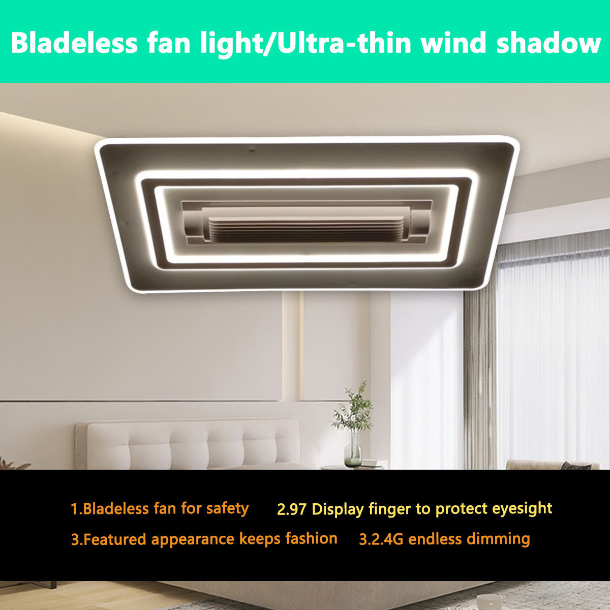 Modern Intelligent Remote Control Ceiling Fan With Light For Home Dimming Fans bulb Light/Ceiling Fans Light/Led Ceiling Fans