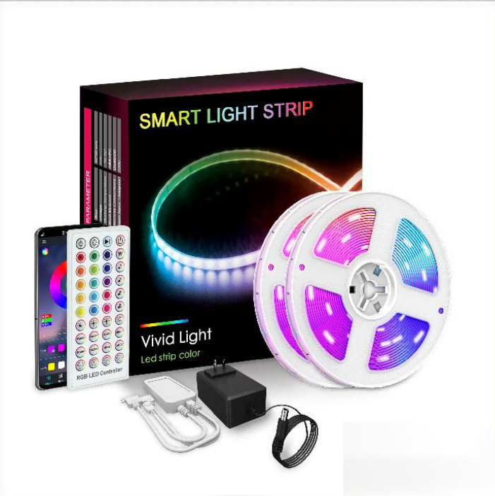 Holiday Light APP Or Wifi 12v Remote Controlled Flexible SMD 5050 2835 RGB LED Smart Home Light Led Strip Light